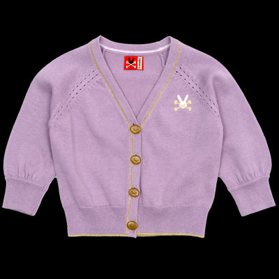 Girl Berry Floral Design Heavyweight Puffer Jacket