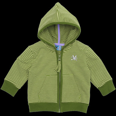 Girl's Pink Printed Frost Hoodie Jacket